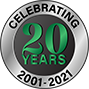 20 Year Celebration Logo